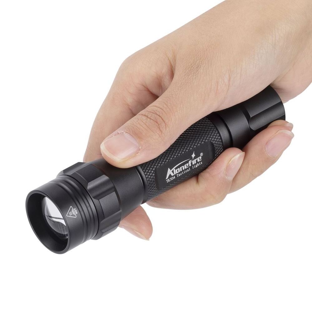 Alonefire TK504 IR 850nm&940nm LED 500M Latest Infrared Chip Night Vision Infrared Tactical Hunting fill light Zoom Flashlight