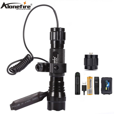 Alonefire 501B Tactical flashlight XM-L2 T6 U3 LED 20mm Travel Hike Hiking light Outdoor Waterproof torch 18650 battery