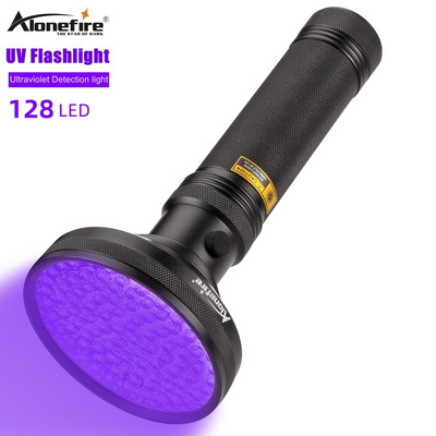 Alonefire SV128 Ultraviolet UV Flashlight LED UV torch Ultraviolet Black Light lamp Detector Dog Urine Pet Stains