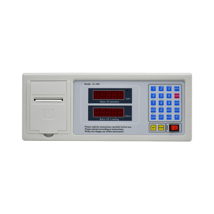 Digital Display Panel with Transducer for the compression Test Machine