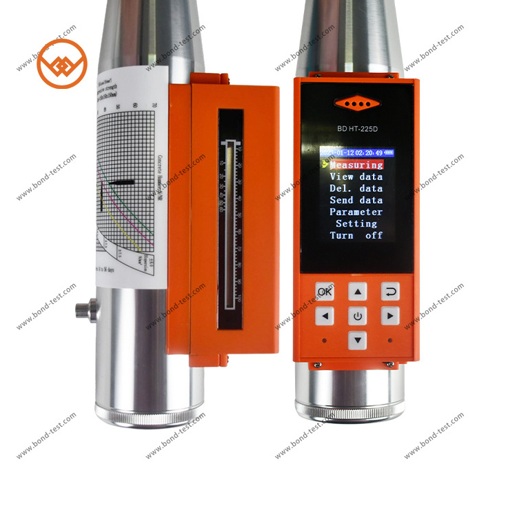 High quality Automatic digital Rebound Concrete Hammer display resiliometer