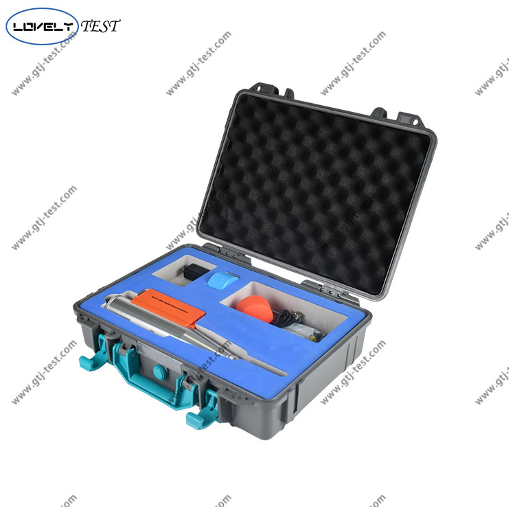 Orange Digital Concrete Rebound Test Hammer Resiliometer