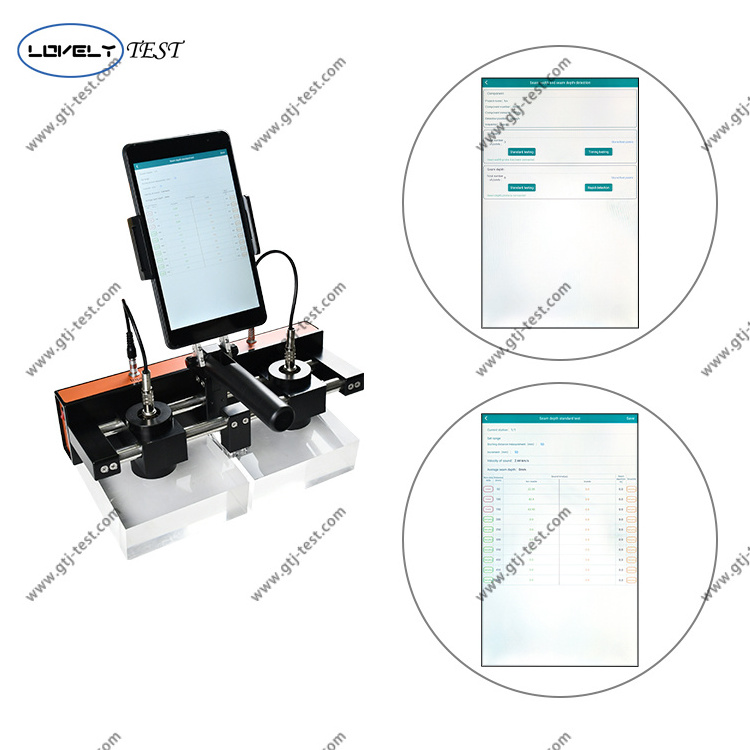 Ultrasonic Concrete Cracks inspection equipment