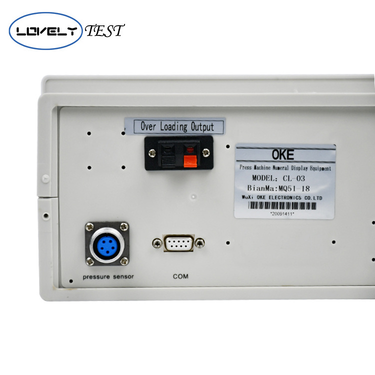 Digital Controller for Compression Testing Machine 2000kn 3000kn Force Indicator