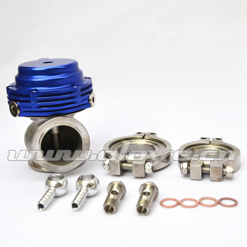 MVS 38mm External WASTEGATE WITH V-BAND AND FLANGES Turbo  CAR WASTEGATE