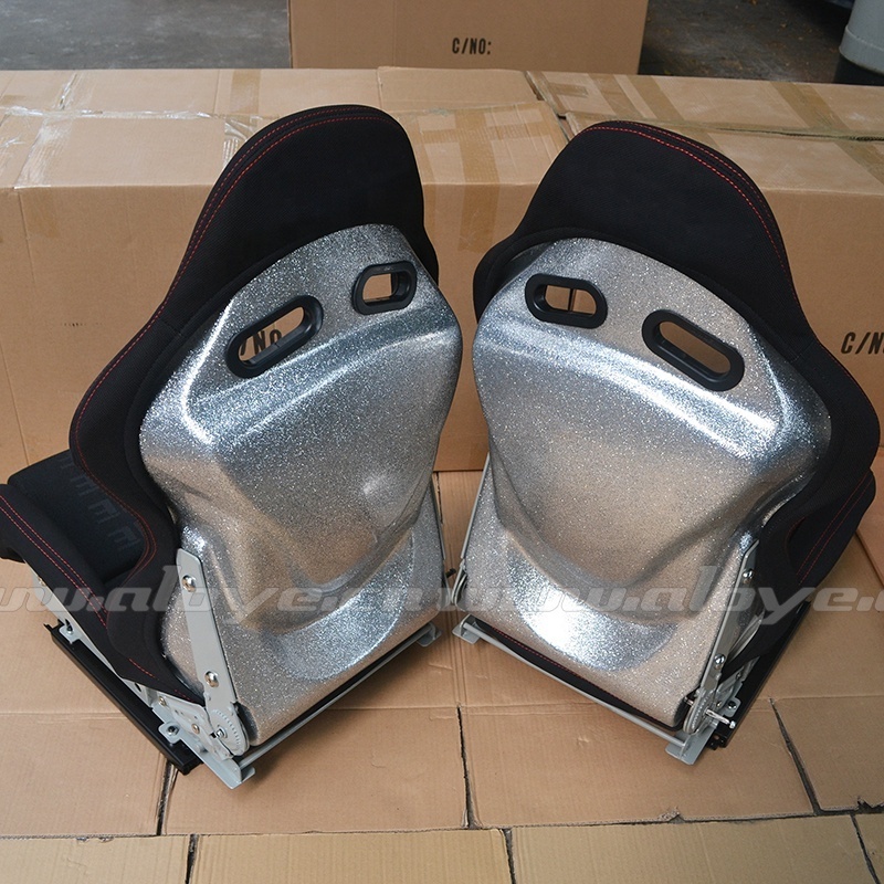 SPS Adjustable Low Max Silvery Reclining Racing Seat (Gias)