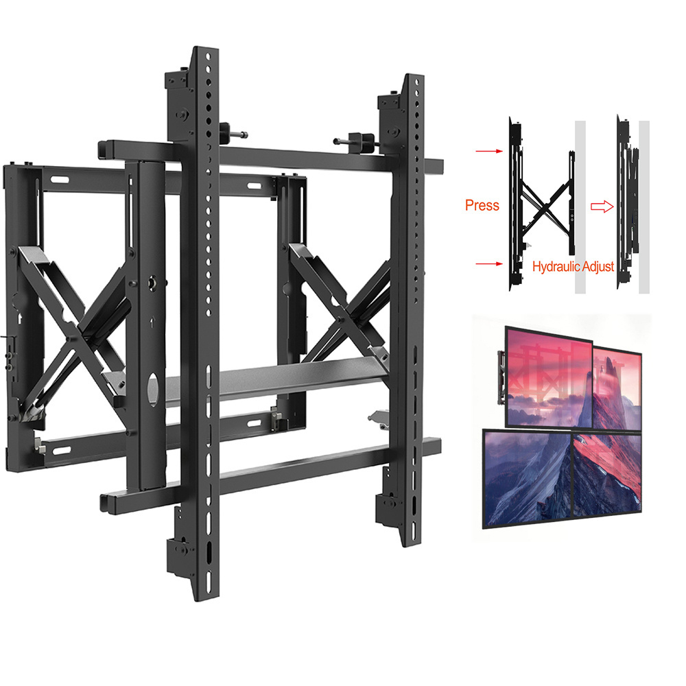 CHARMOUNT Wholesale Max Vesa 600*600mm Heavy Duty Video Wall Mount Multi TV Wall Bracket