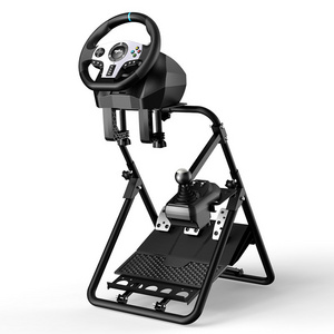 Racing Simulator Cockpit Game Accessories Adjustable Racing Steering Wheel Stand for G27 G29 GT500 T300RS