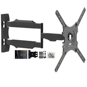 Charmount Max VESA 400*400mm Full Motion Articulating TV Monitor Wall Mount for 22" to 55" TVs and Flat Panels up to 80 Lbs