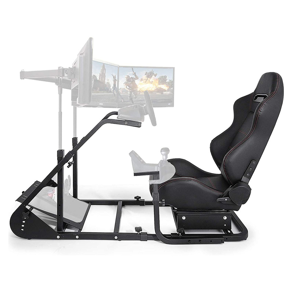 Charmount Manufacture OEM ODM Racing Seat Gaming Wheel Stand Simulator Cockpit Steering Gaming-Cockpit