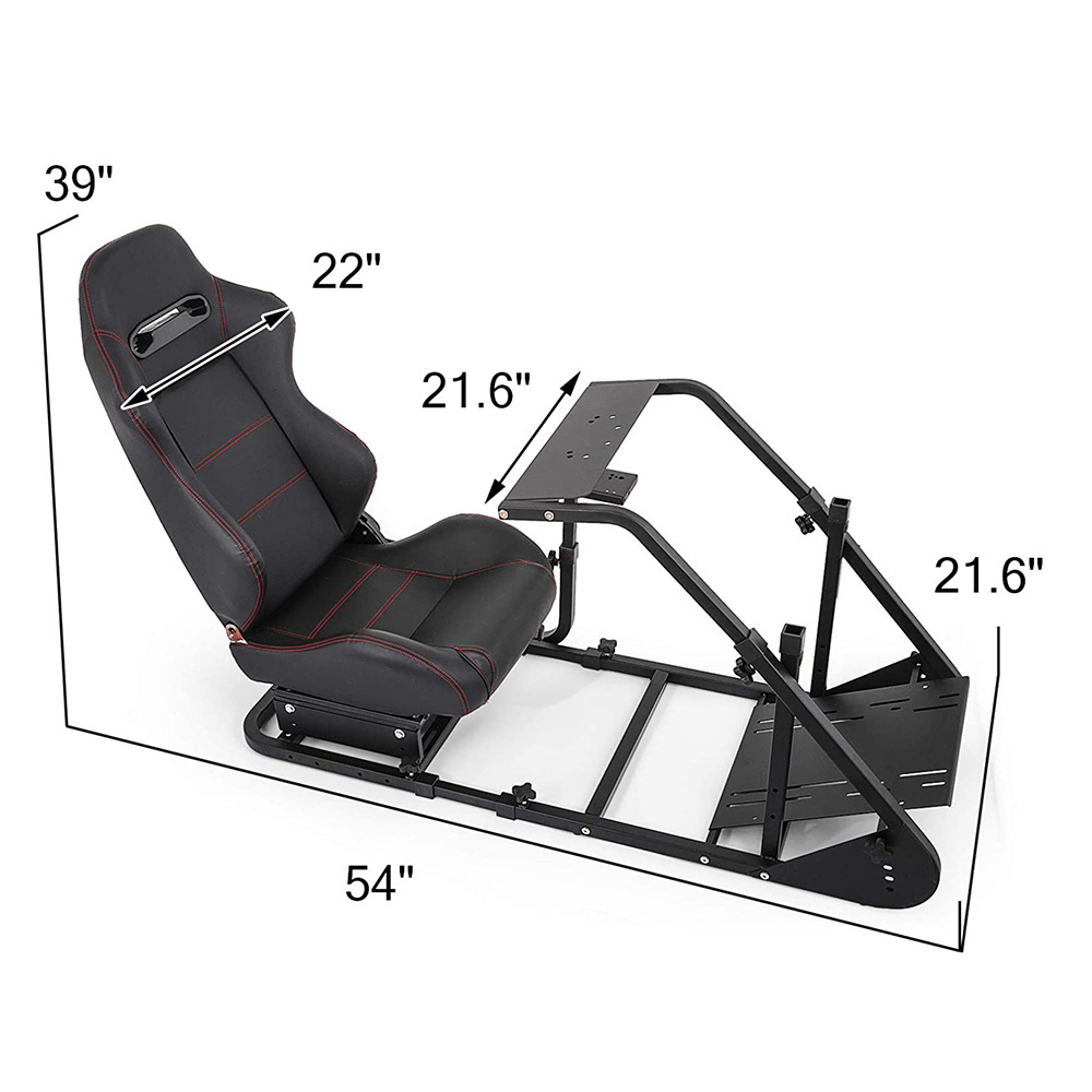 Charmount Manufacture OEM ODM Racing Seat Gaming Wheel Stand Simulator Cockpit Steering Gaming-Cockpit