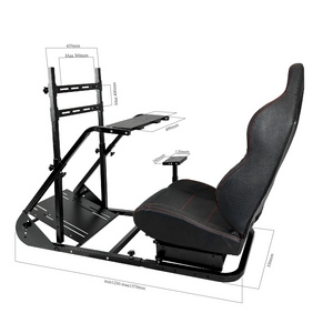 Charmount Manufacture OEM ODM Racing Seat Gaming Wheel Stand Simulator Cockpit Steering Gaming-Cockpit