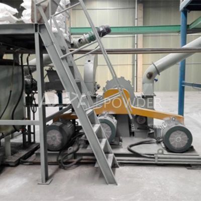 Calcite Powder Grinding and Coating Process Production Line