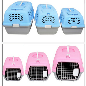 Dog Consignment Air Removable Combination Plastic Pet Transport Cage