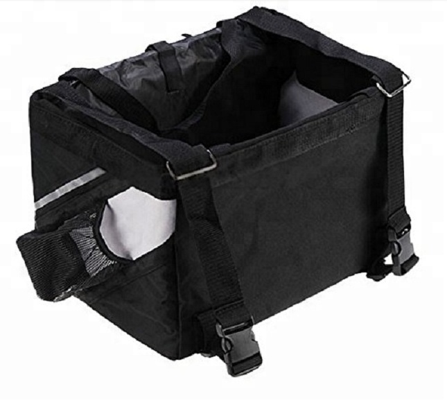 Portable Pet Dog Bicycle Basket Carrier Travel Pet Bike Bag Basket for Dogs