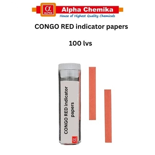 Manufacturer of Congo Red Indicator Papers laboratory chemicals Indian manufacturer of chemicals best price with best quality