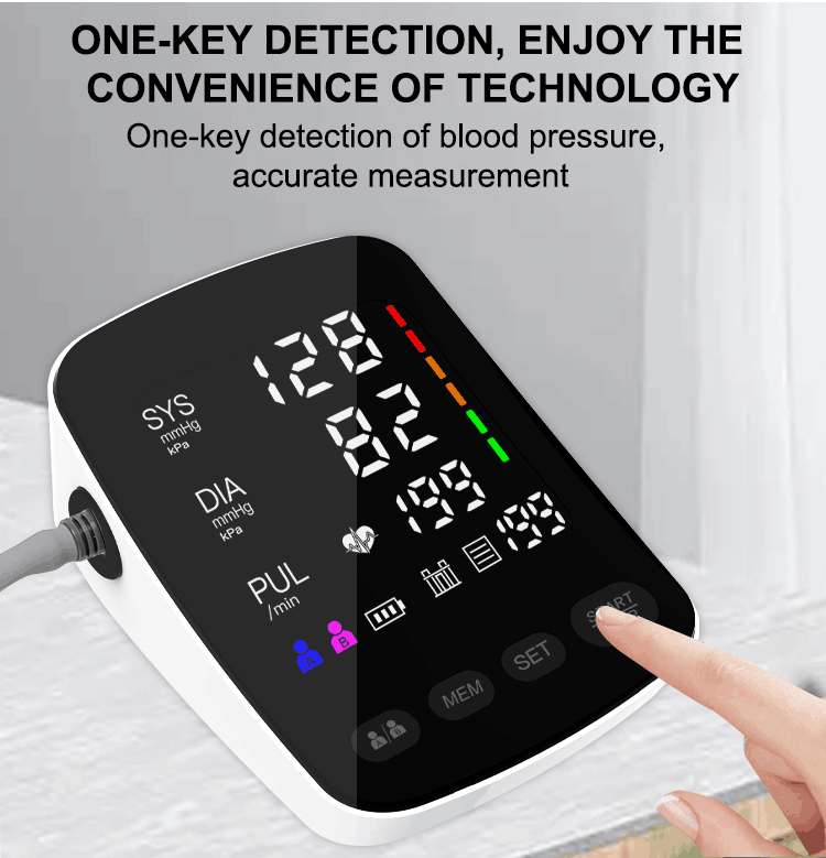 Best Digital BP Machine Ambulatory Blood Pressure Monitor Upper Arm Automatic Digital Tensiometros