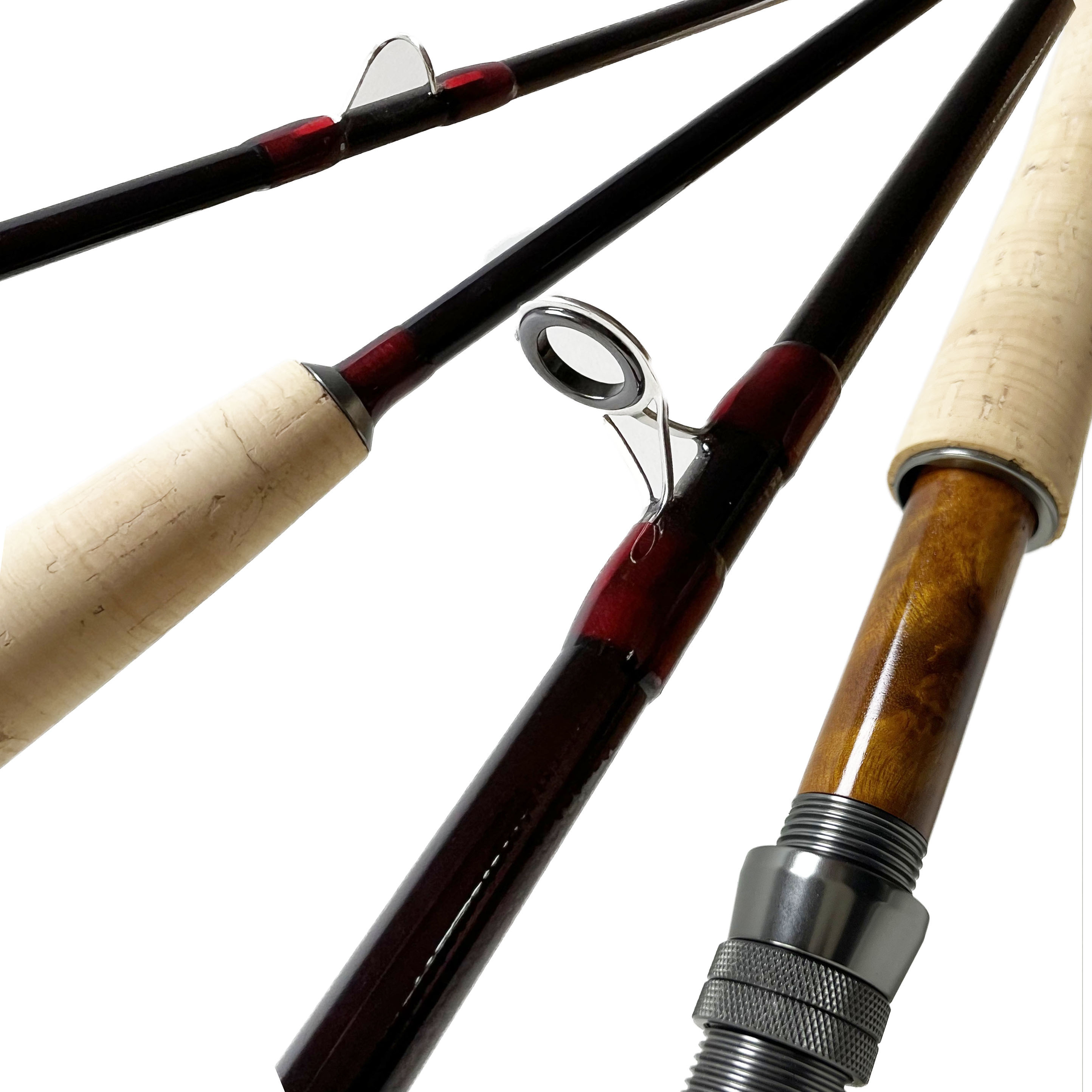 Alpha Cheap Wholesale Super Light 4 sections Fishing Rods Fly Fishing Rod