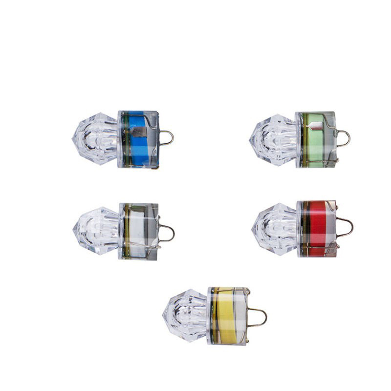 Deep Water Ocean LED Fishing Light Underwater Squid Fishing Lures Bait Deep Drop Diamond Lights