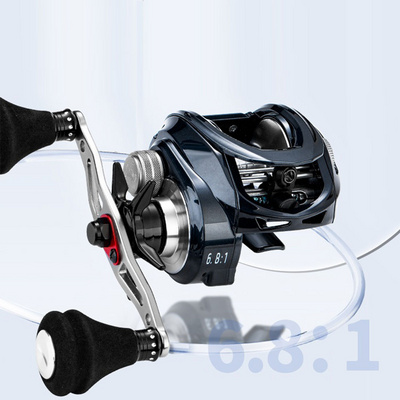 Alpha 2024 New Product 15kg Big Game Reel Fishing High Quality Metal Baitcasting Fishing Reel for Saltwater