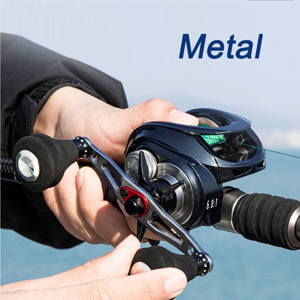 Alpha 2024 New Product 15kg Big Game Reel Fishing High Quality Metal Baitcasting Fishing Reel for Saltwater