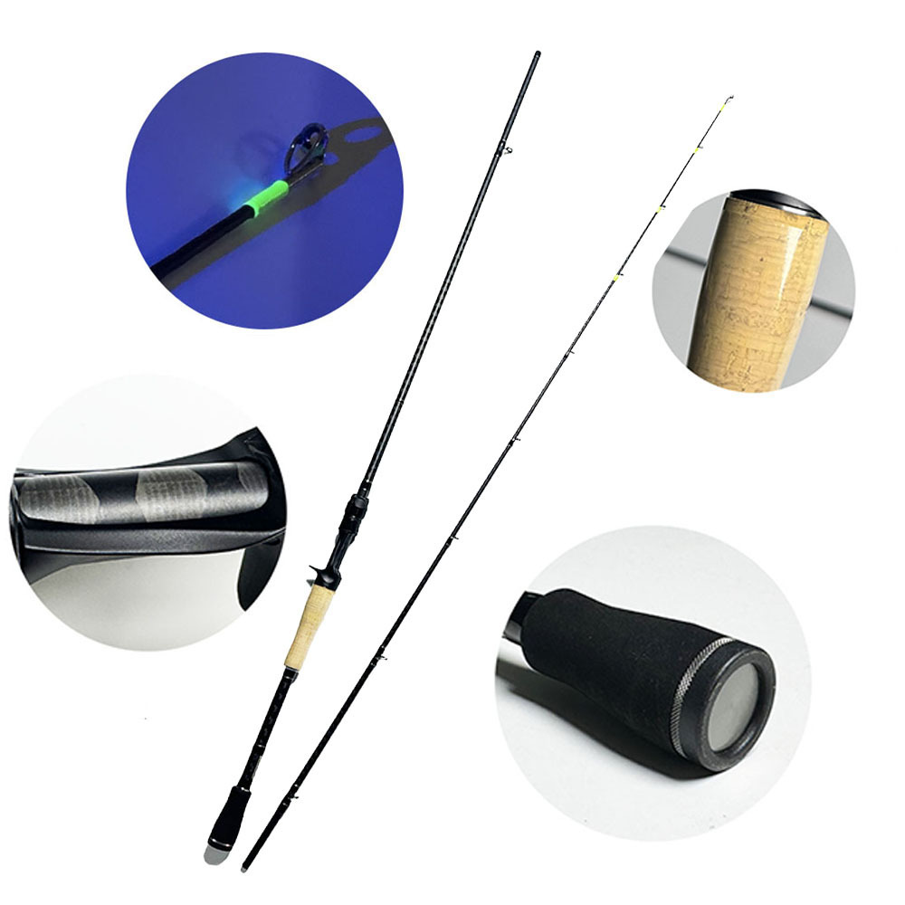 Alpha High Quality Casting Rod Fishing Japan Carbon Fast Action Baitcasting Fishing Rods