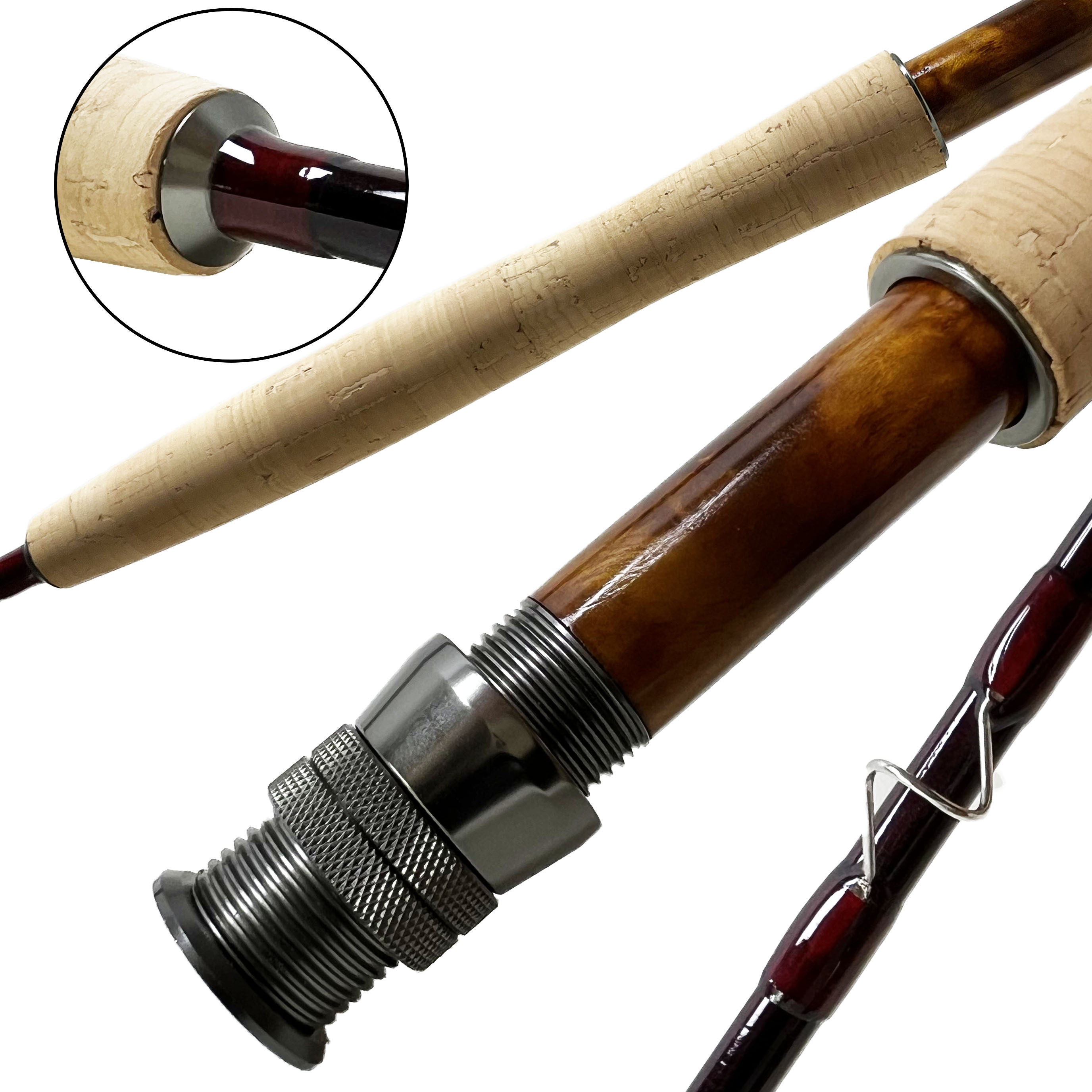 Alpha Cheap Wholesale Super Light 4 sections Fishing Rods Fly Fishing Rod