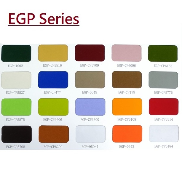 Manufacture Nylon Pile EPG 0.6mm 1.5D Electrostatic velvet flocking powder EGP-CP6108 Orange color