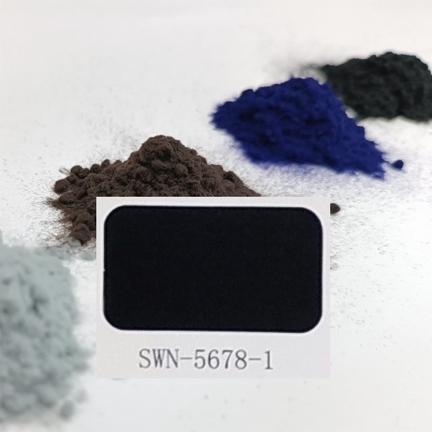 Manufacture Nylon Pile SWN Series 0.6mm 1.5D flock velvet powder SWN-5678-1 Dark Grey