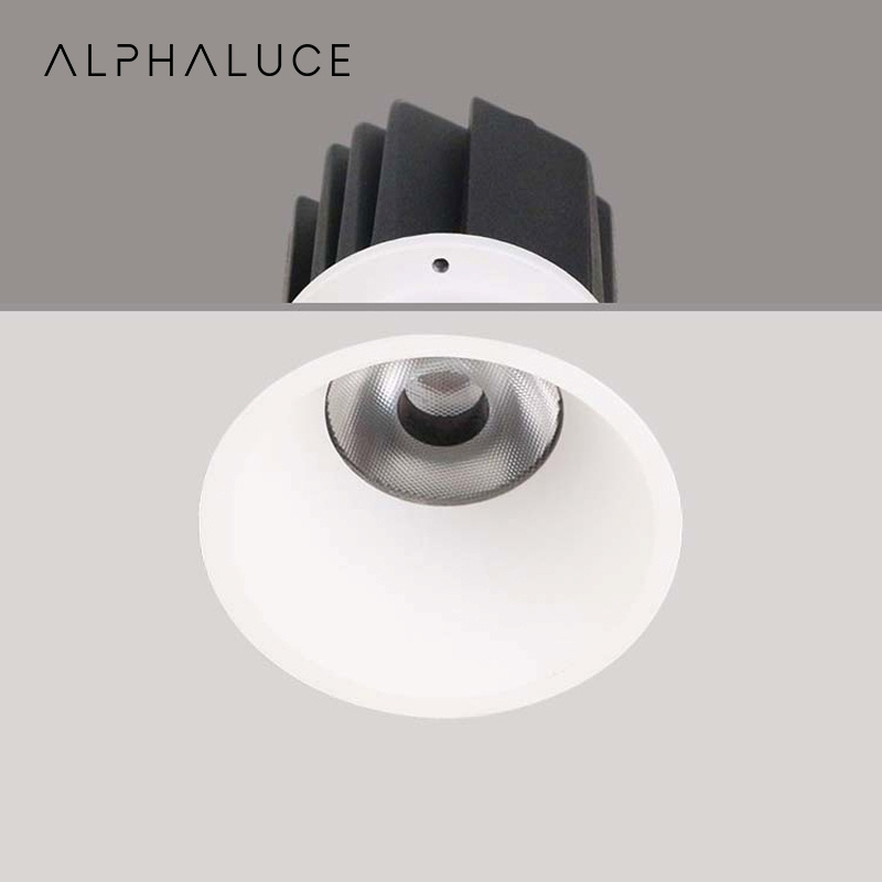 Anti-Glare Multi Head Downlight Project High Light Cob Led Recess Light Round Recessed Led Light