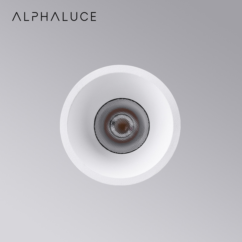 Alpha Lighting Dim To Warm 6500K Smart Ceil Led Downlight Round 10W Ip54 Bathroom Deep Downlight Led Recessed