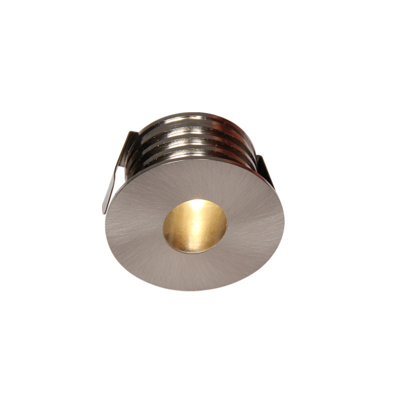 New Design Decorative Mini Round 1w 2w Led Underground Wall Recessed Light