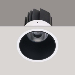 Dali Dimming Mini 10W Warm White Aluminum Alloy Round Anti-Glare Small Trim Dimmable Lamp Led  Cob Spot Recessed Down Light