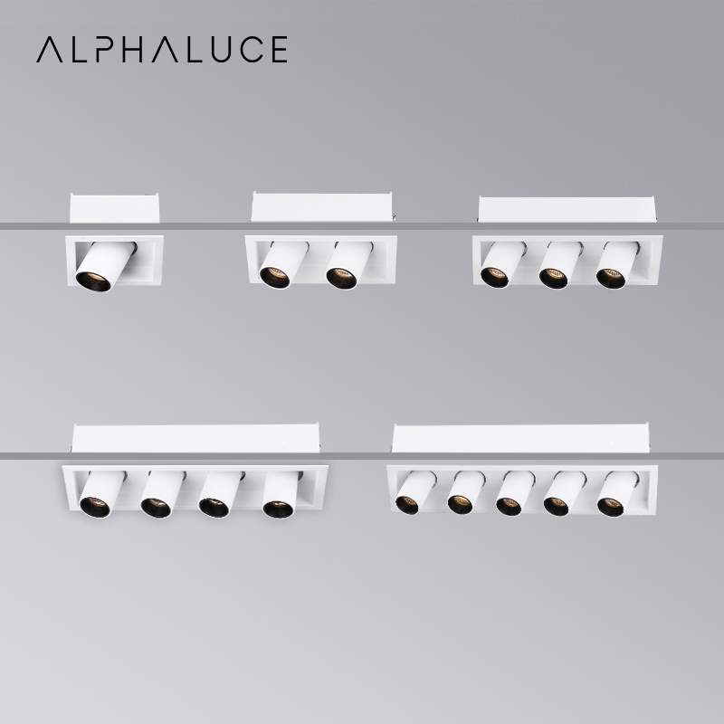 Anti-Glare Linear Spot Project Small Ladjustable Down Light Recessed 5W 10W 15W 20W 25W Led Cob Downlight