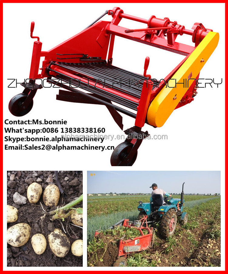 mini potato harvester/single-row mini carrot harvester machine potato digger for sale