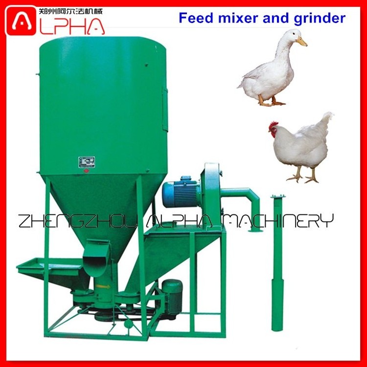 Pig feed mixer and grinder machine poultry feed mixing and grinding machine