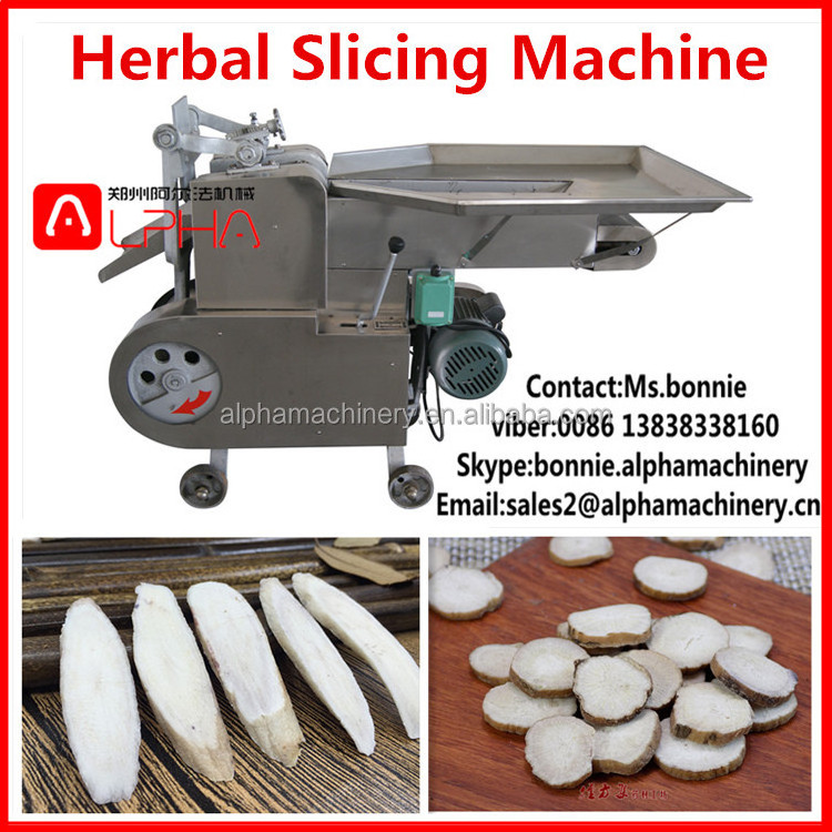 Licorice root herbal cutting machine herbs and spices cut machine