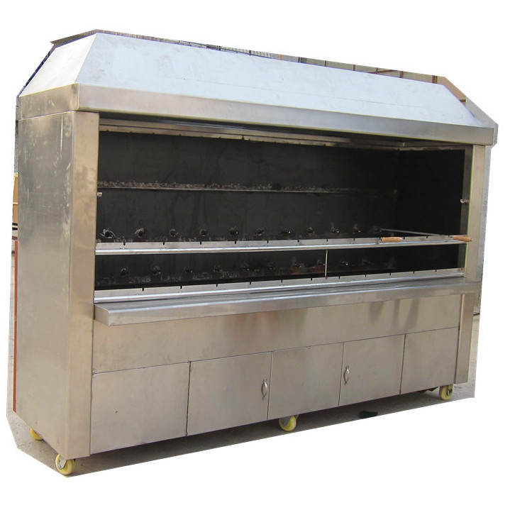 Electric chicken grill machine electric bbq grill automatic rotary grill chicken machine