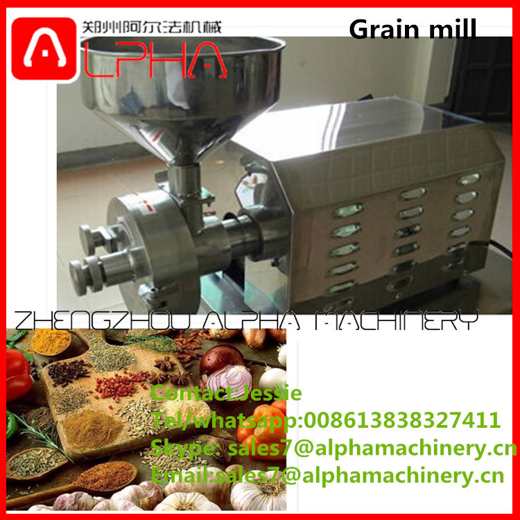 Simple to operate Professional Electric Commercial Roller Mill/grain grind mill