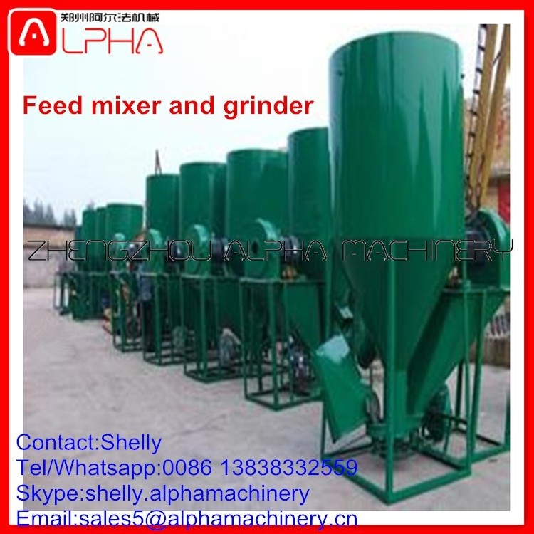 Pig feed mixer and grinder machine poultry feed mixing and grinding machine