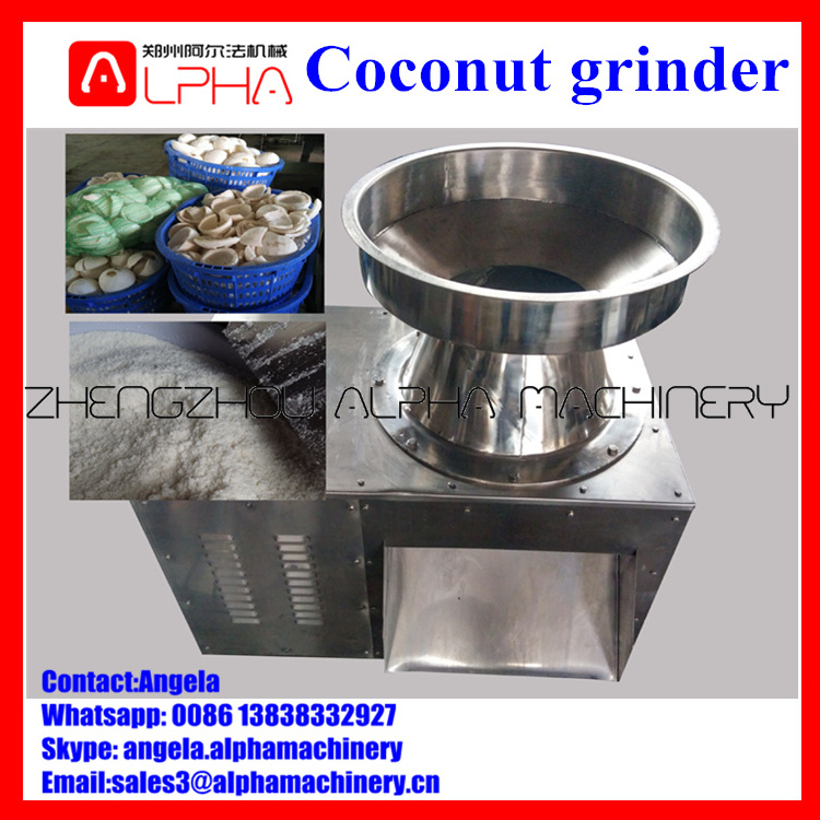 Low price coconut grinding machine / coconut grating machine /coconut meat grinding machine