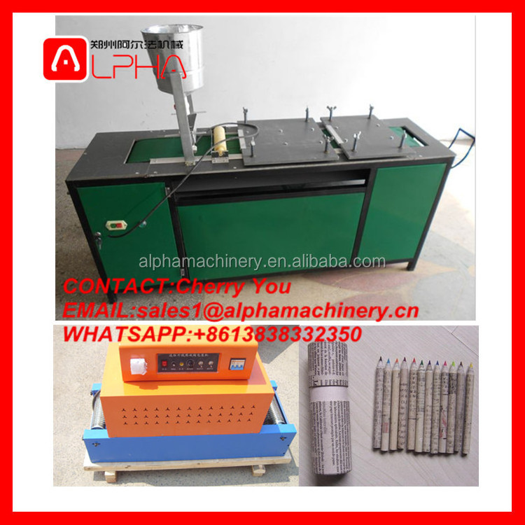 Pencil making machine/pencil production line/paper pencil making machine