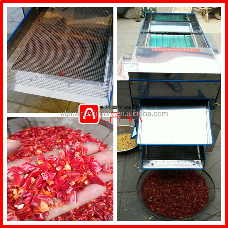 Dry red chillies Cutter/Chilli Cutting Machine/Pepper Slicer Machine