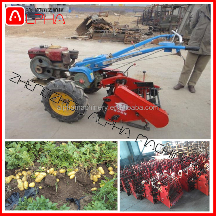 mini potato harvester/single-row mini carrot harvester machine potato digger for sale