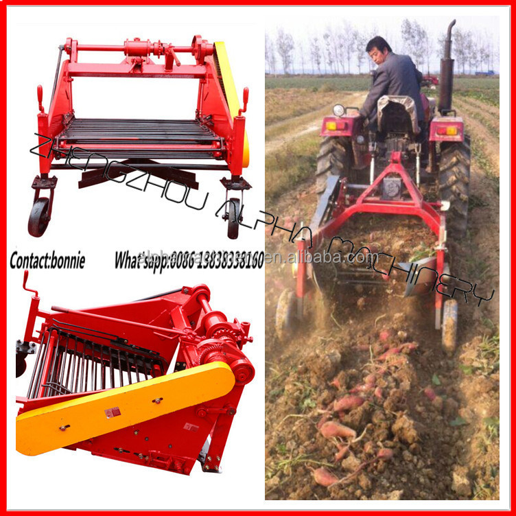 mini potato harvester/single-row mini carrot harvester machine potato digger for sale