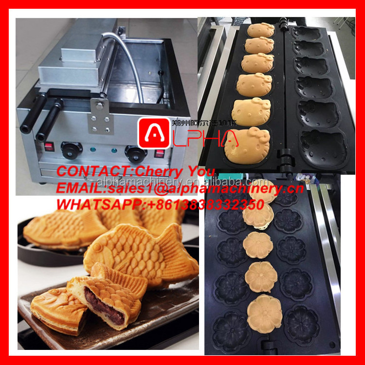 Electric taiyaki maker/mini taiyaki machine/bear shape waffle maker