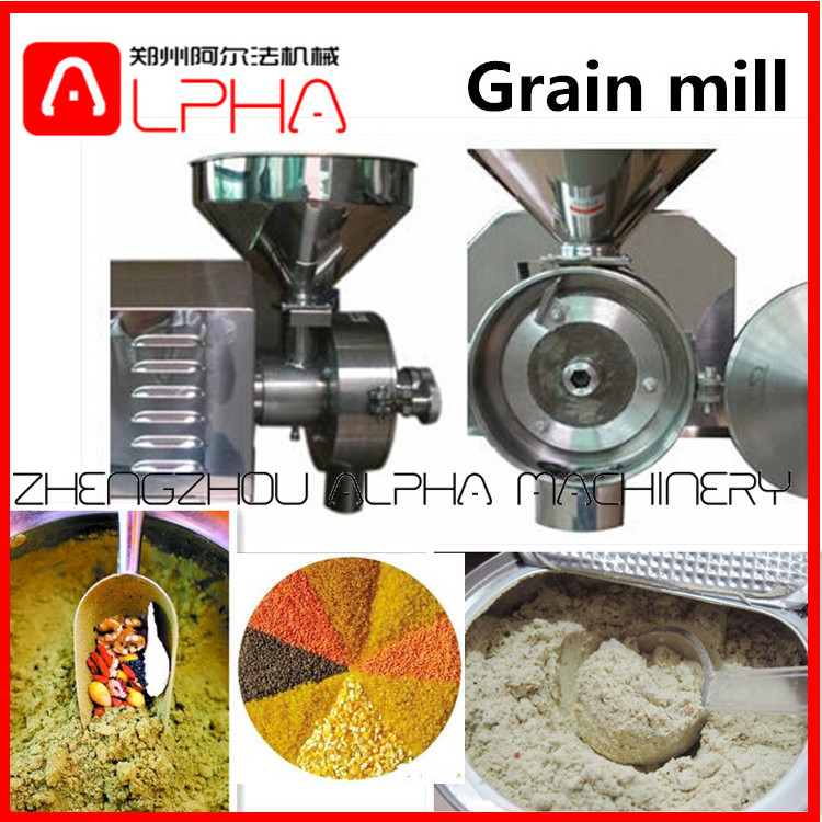 Simple to operate Professional Electric Commercial Roller Mill/grain grind mill