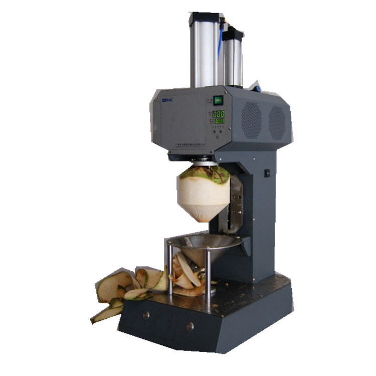 High speed young coconut peeler machine/coconut trimming machine/ coconut husk remover