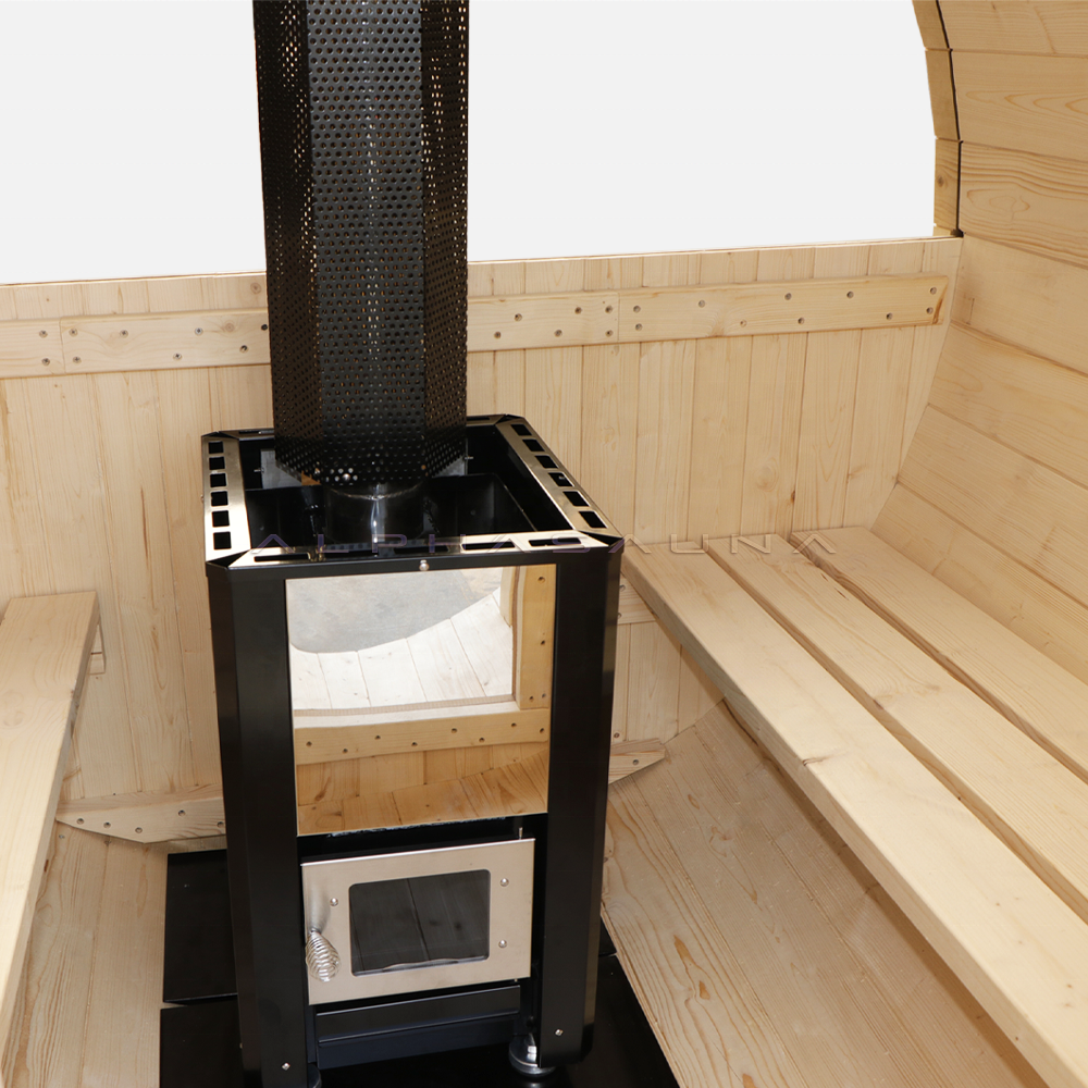 Alphasauna  sauna wood fired heater used for outdoor sauna room