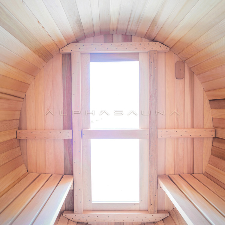 Red Cedar Outdoor Sauna Hut Room House Wooden Prefab House For Sale